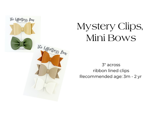 Mystery � Mini Bows
