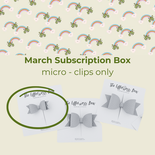 Micro Clips Monthly-SUBSCRIPTION Box