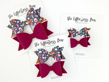 foxy love bows for valentines day