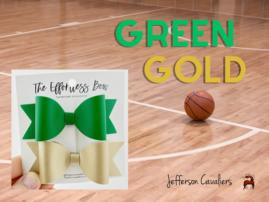 Gold & Green = Team Spirit