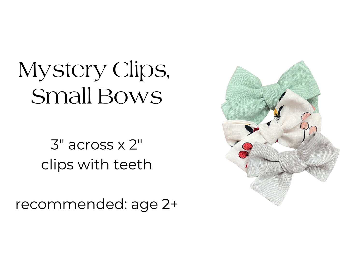 Mystery � Small Bows