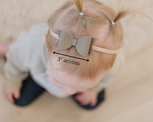 Mini Headband Bow, Perfect Toddler Size