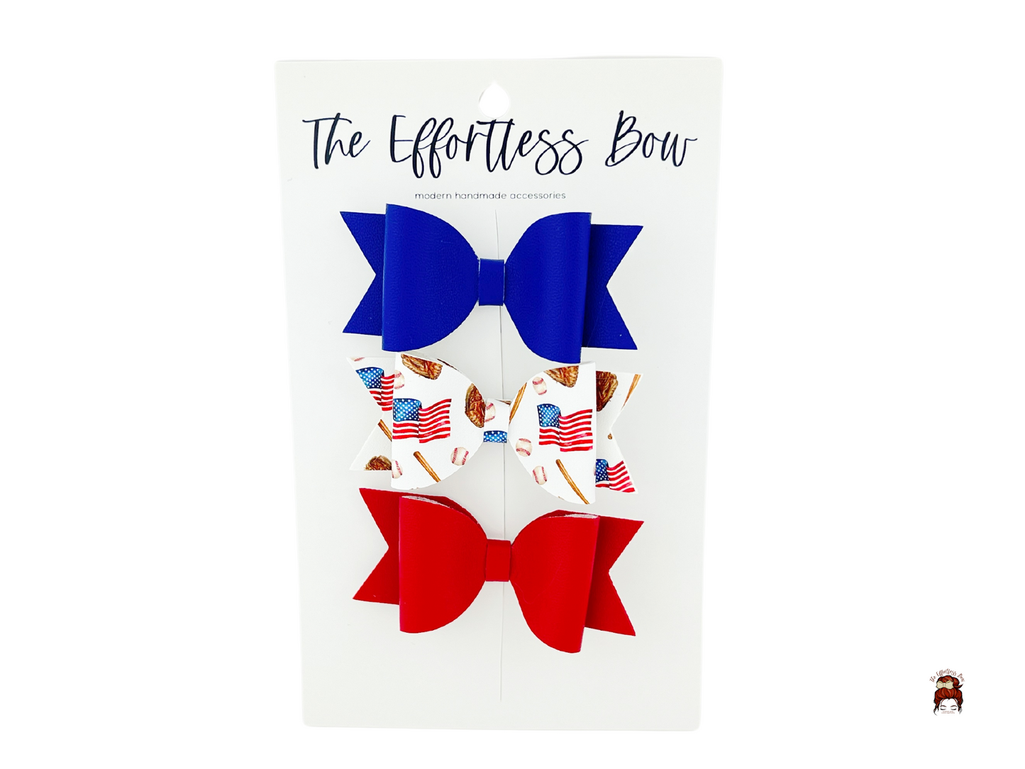 American Baseball Bows -SALE