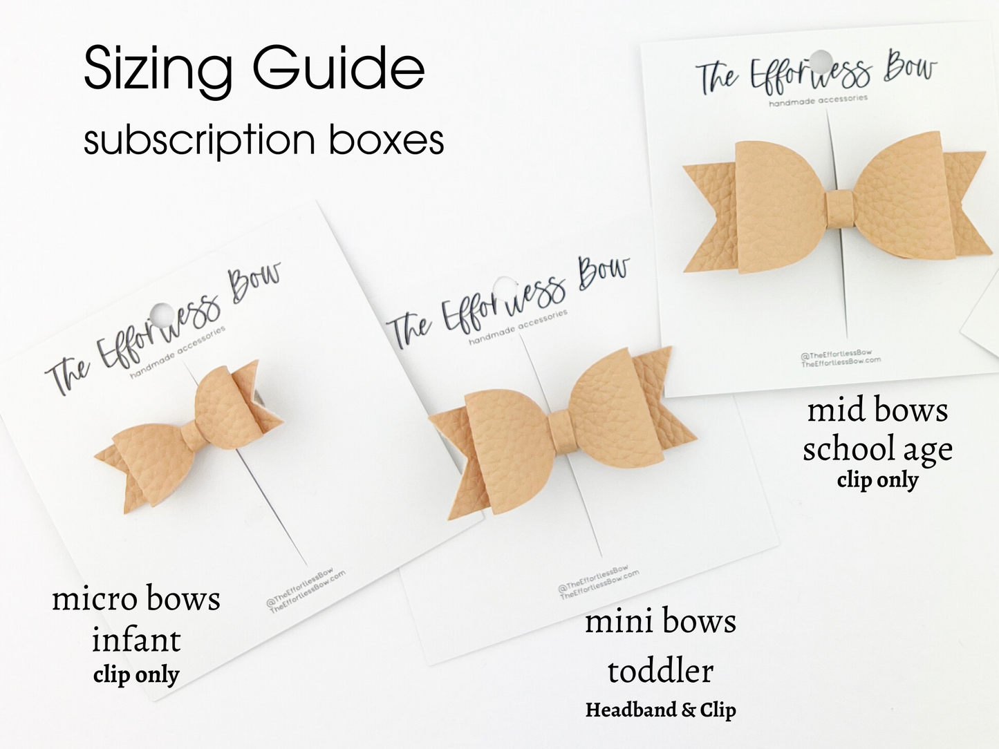 School Age (Mid Bow) Monthly- SUBSCRIPTION Box